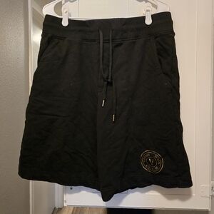 Versace Black Athletic Shorts